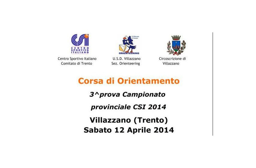 Orienteering Villazzano 2014