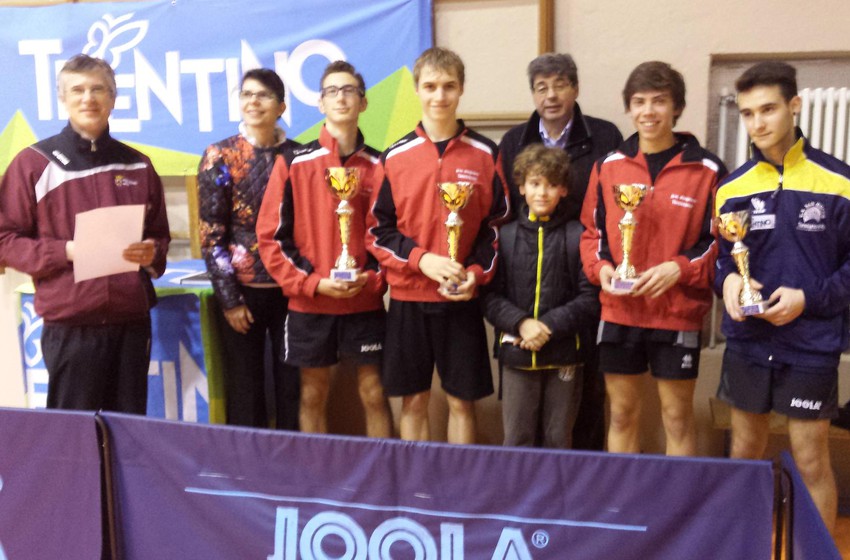 Podio Prima prova giovanile junior 2014/15