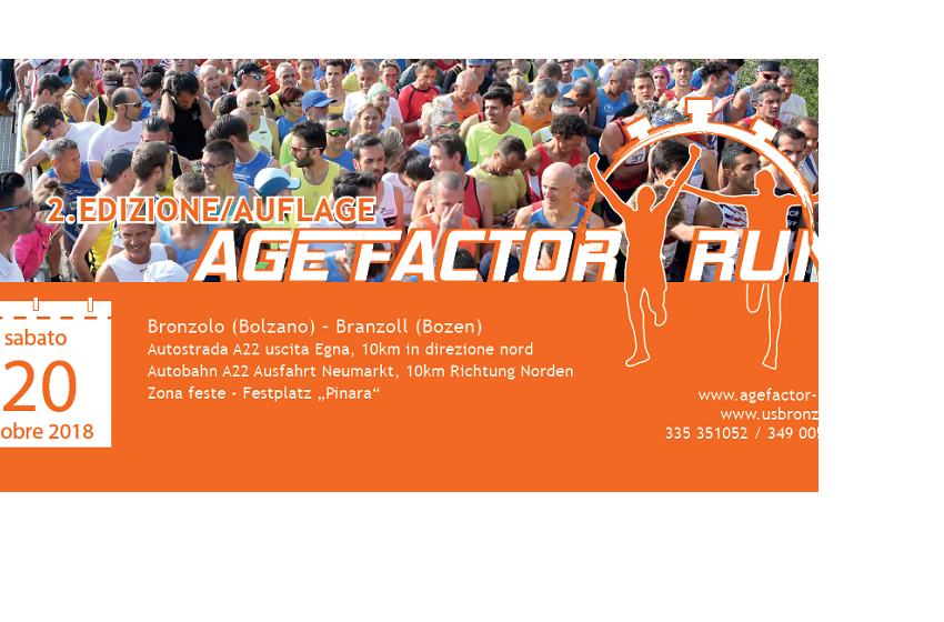 agefactorrun copertina