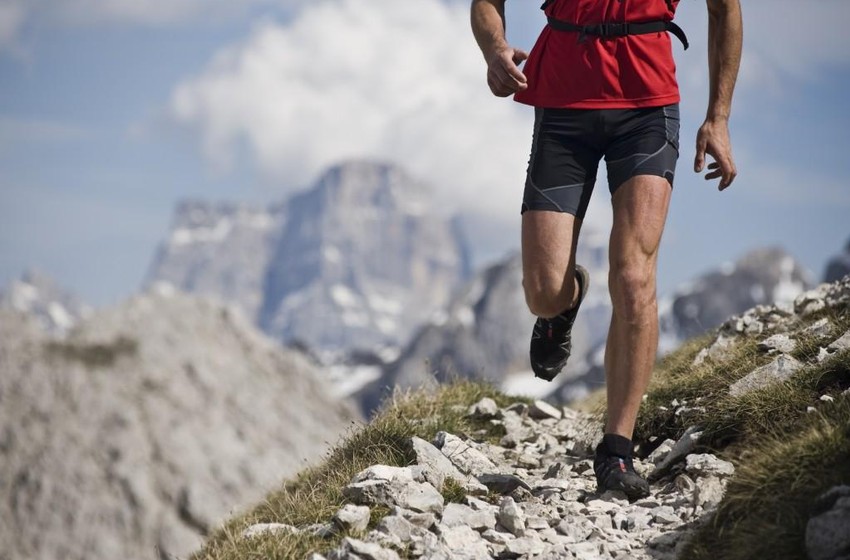 corsa in montagna